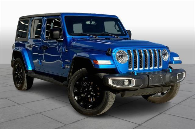 used 2022 Jeep Wrangler Unlimited 4xe car, priced at $32,990