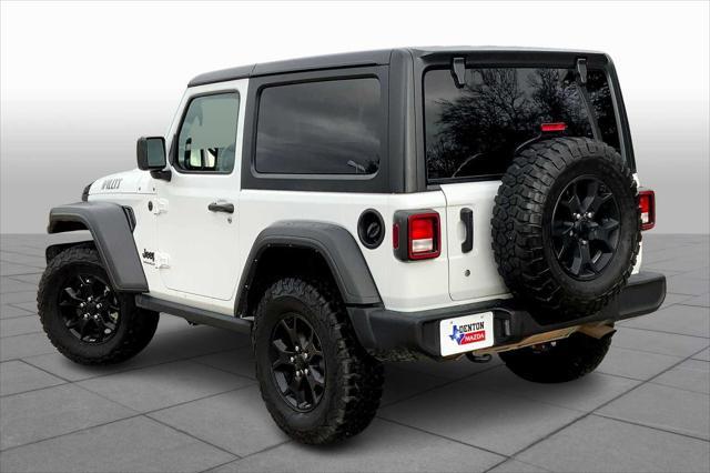 used 2021 Jeep Wrangler car, priced at $27,990