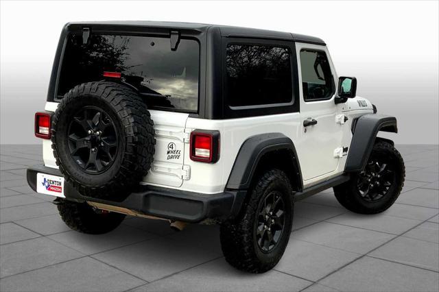 used 2021 Jeep Wrangler car, priced at $27,990