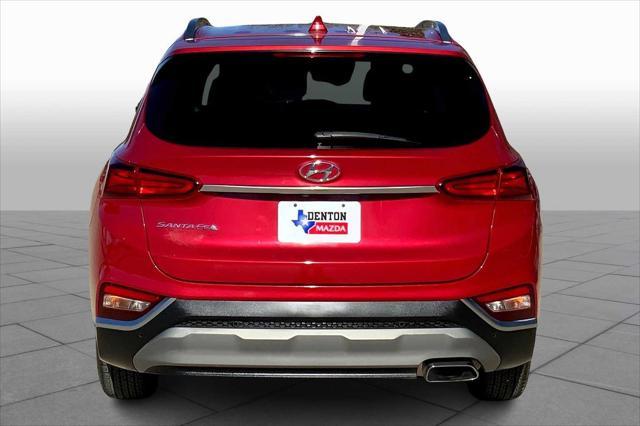 used 2019 Hyundai Santa Fe car, priced at $19,990