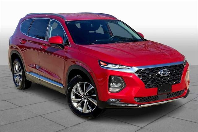 used 2019 Hyundai Santa Fe car, priced at $19,990