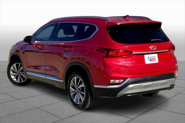 used 2019 Hyundai Santa Fe car, priced at $19,990