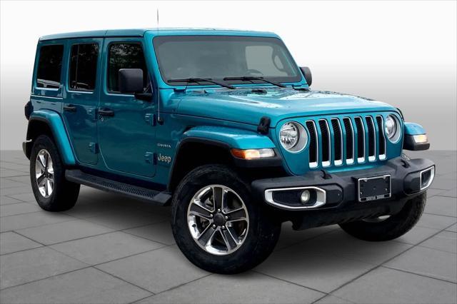 used 2020 Jeep Wrangler Unlimited car, priced at $22,999