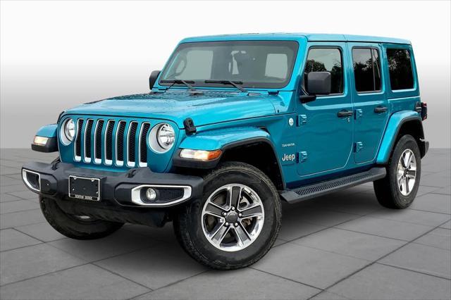 used 2020 Jeep Wrangler Unlimited car, priced at $22,999