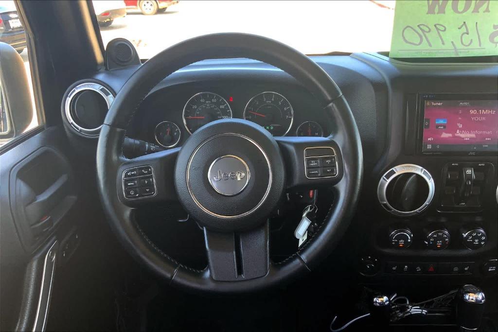 used 2012 Jeep Wrangler Unlimited car, priced at $15,990