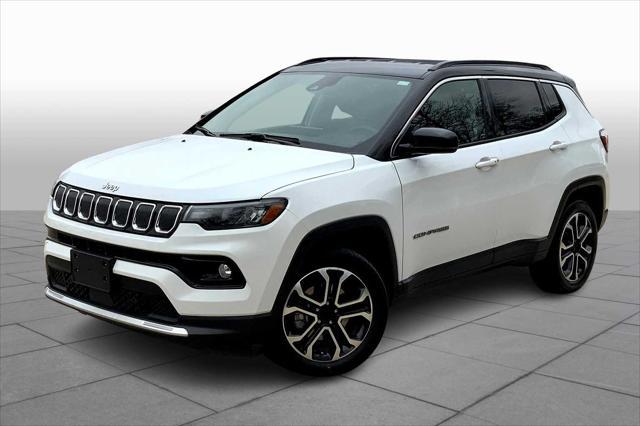 used 2022 Jeep Compass car, priced at $23,990