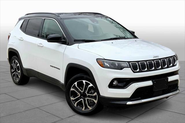 used 2022 Jeep Compass car, priced at $23,990