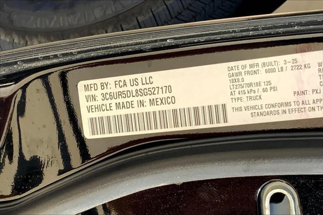 new 2025 Ram 2500 car, priced at $72,880