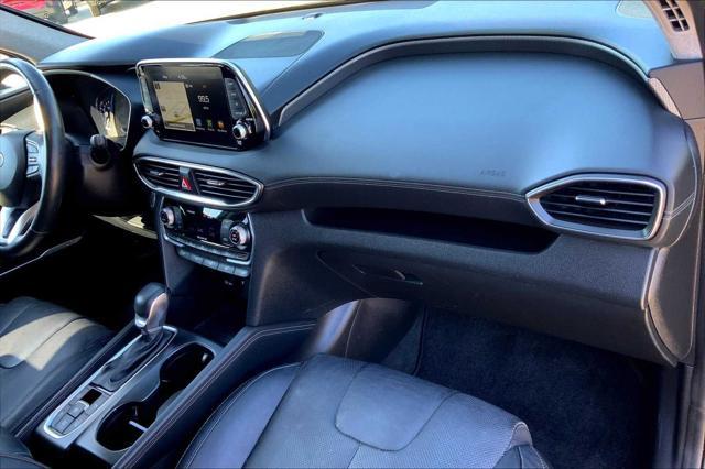 used 2019 Hyundai Santa Fe car, priced at $19,990