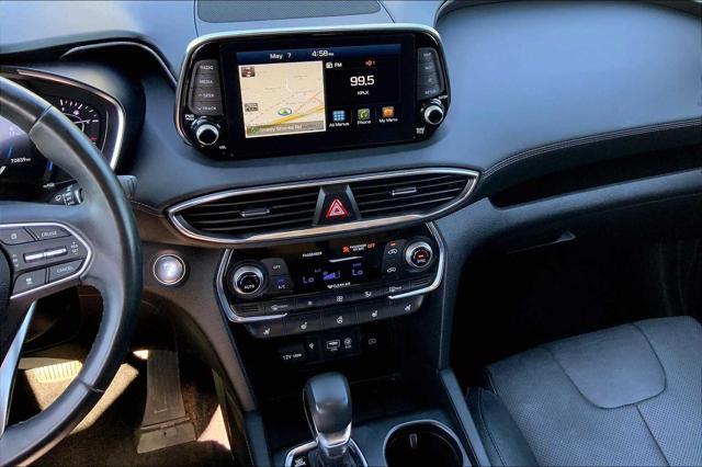 used 2019 Hyundai Santa Fe car, priced at $19,990