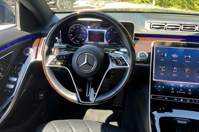 used 2021 Mercedes-Benz S-Class car, priced at $69,990