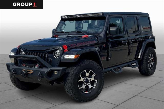 used 2021 Jeep Wrangler Unlimited car, priced at $34,190