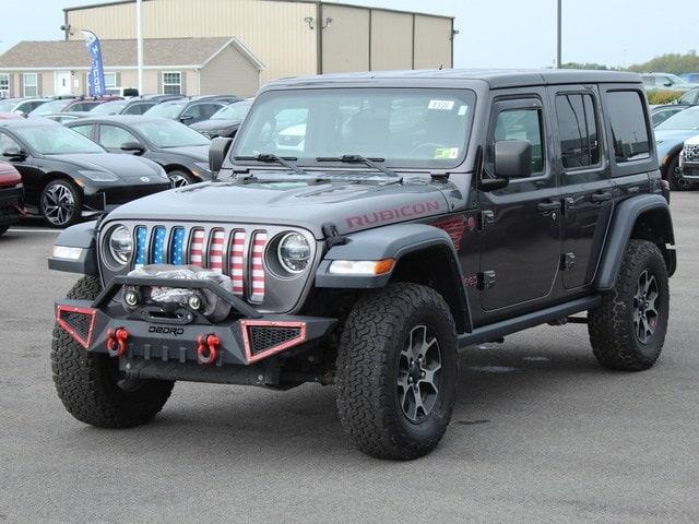 used 2018 Jeep Wrangler Unlimited car, priced at $28,991