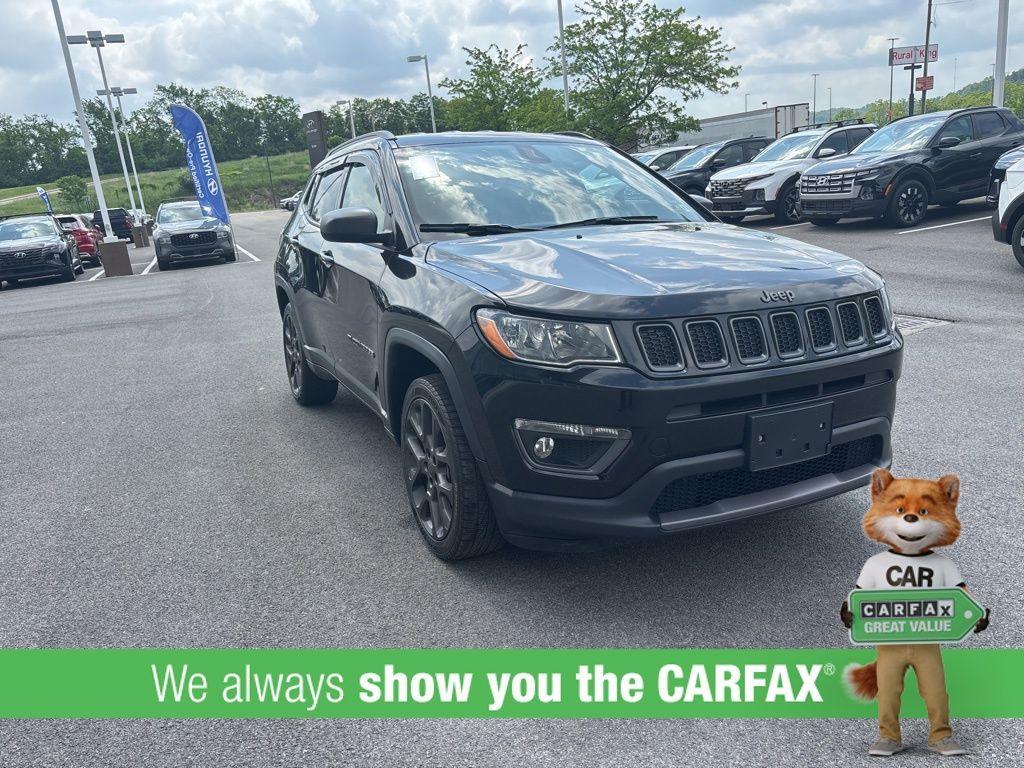used 2021 Jeep Compass car, priced at $19,545