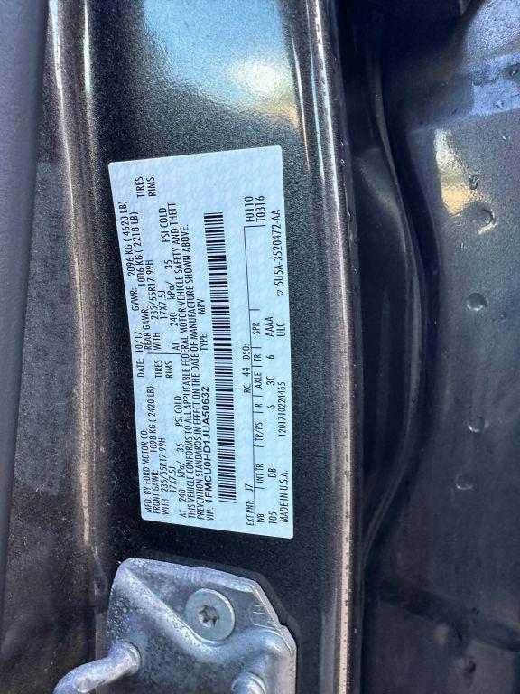 used 2018 Ford Escape car, priced at $10,295