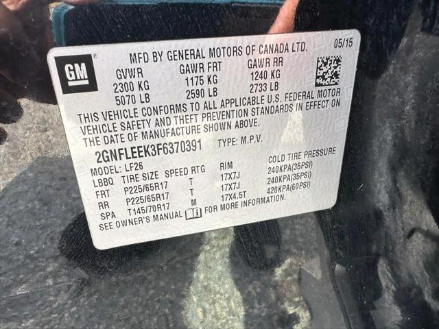 used 2015 Chevrolet Equinox car, priced at $7,999