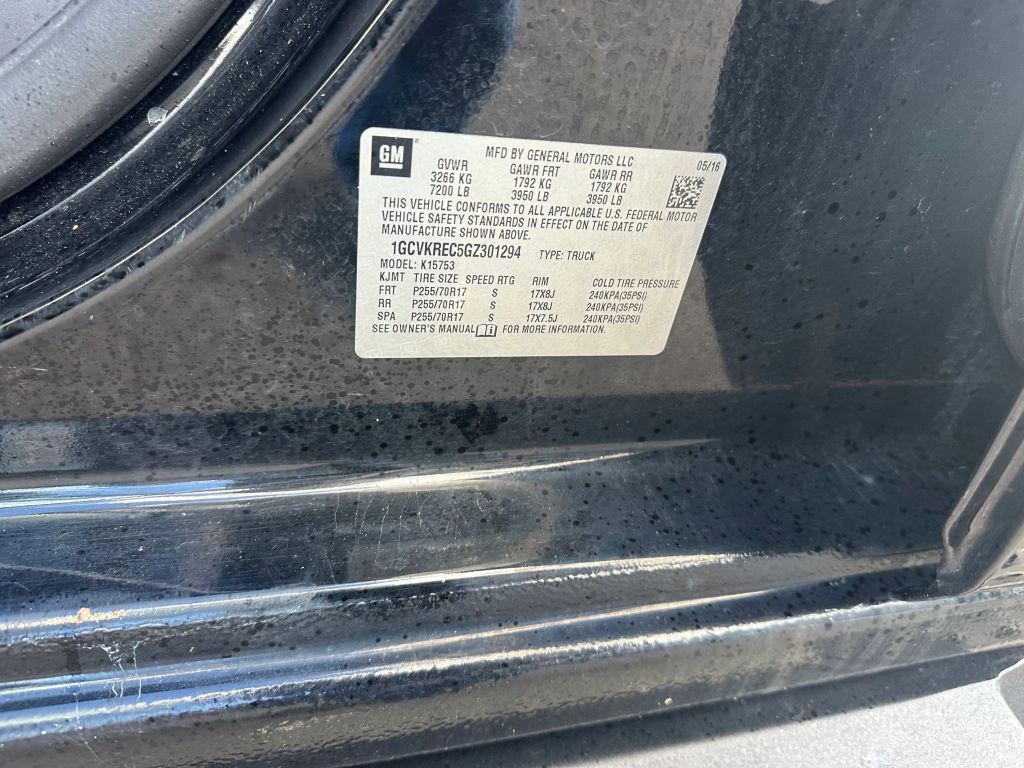 used 2016 Chevrolet Silverado 1500 car, priced at $13,295