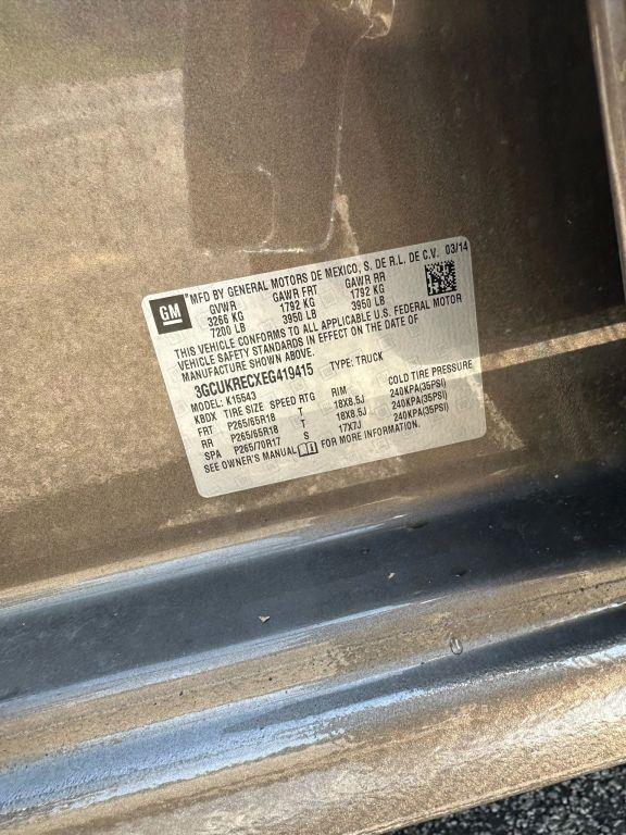 used 2014 Chevrolet Silverado 1500 car, priced at $19,299