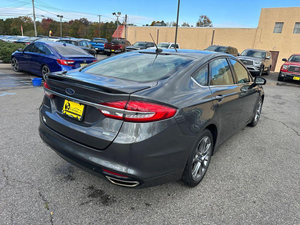 used 2017 Ford Fusion car, priced at $9,600