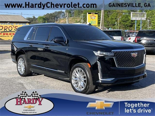 used 2024 Cadillac Escalade ESV car, priced at $90,950