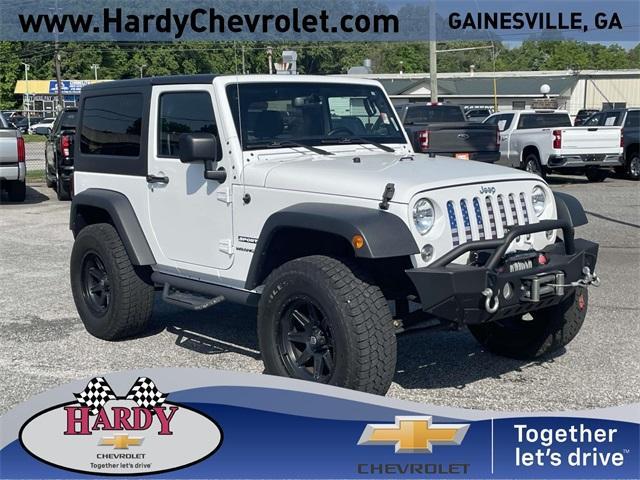 used 2017 Jeep Wrangler car, priced at $17,950