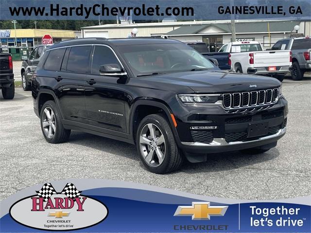 used 2021 Jeep Grand Cherokee L car, priced at $29,450