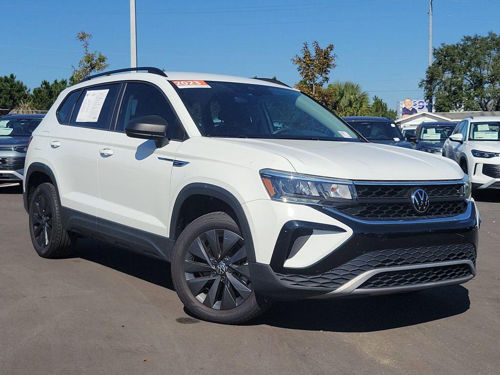 used 2023 Volkswagen Taos car, priced at $19,495