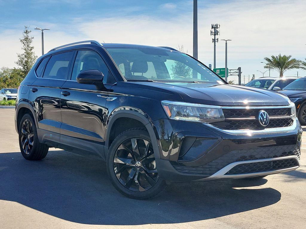 used 2022 Volkswagen Taos car, priced at $18,495