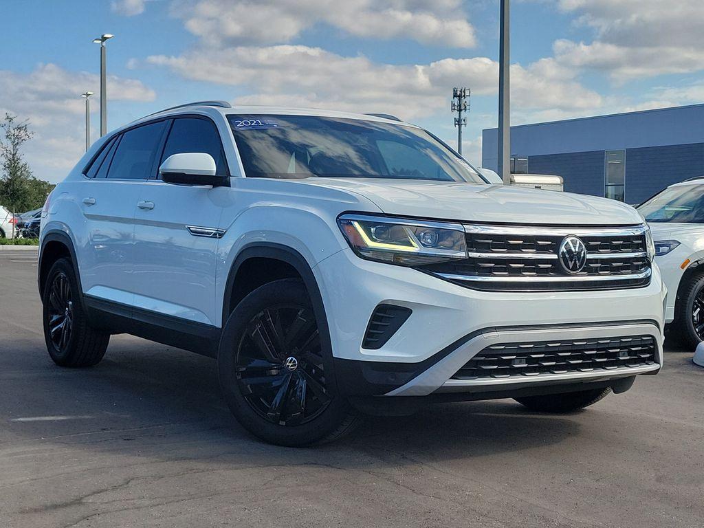 used 2021 Volkswagen Atlas Cross Sport car, priced at $24,995