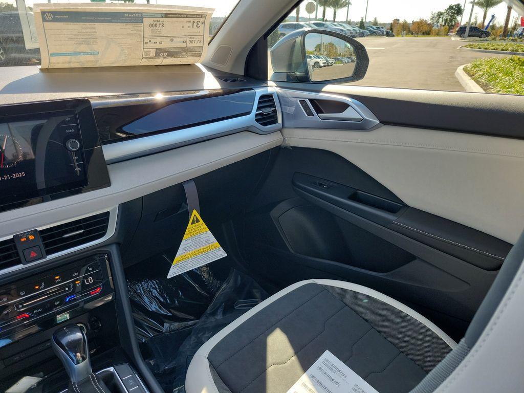 new 2025 Volkswagen Taos car, priced at $27,027
