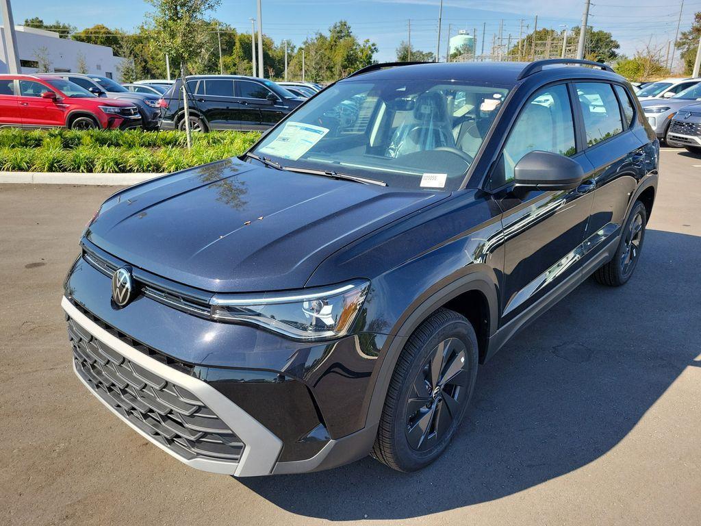new 2025 Volkswagen Taos car, priced at $24,348