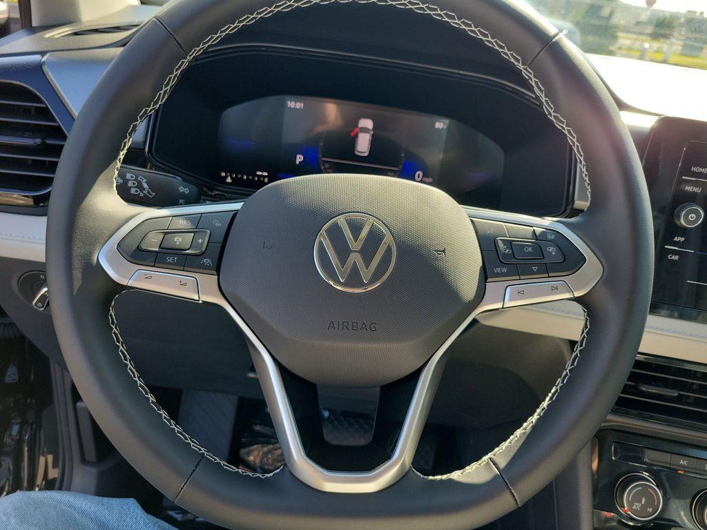new 2025 Volkswagen Taos car, priced at $24,348