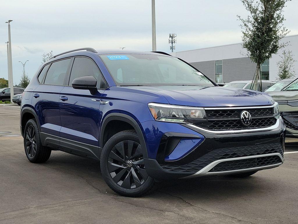 used 2023 Volkswagen Taos car, priced at $19,495