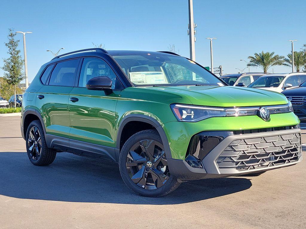 new 2025 Volkswagen Taos car, priced at $28,271