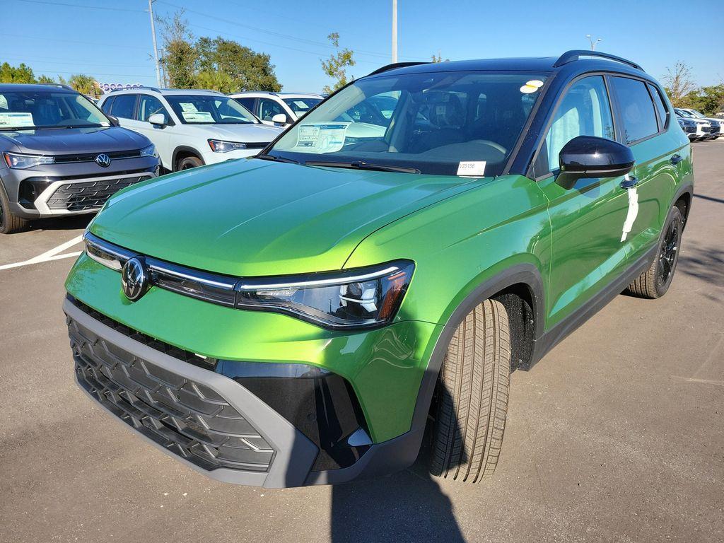 new 2025 Volkswagen Taos car, priced at $28,271