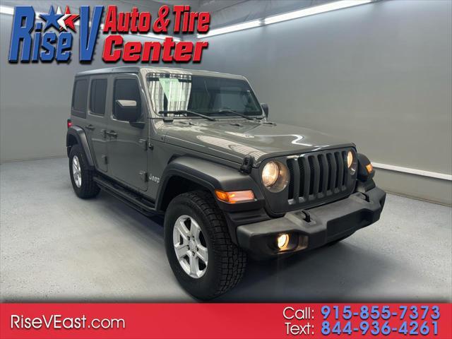 used 2019 Jeep Wrangler Unlimited car, priced at $26,995