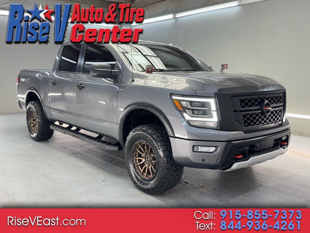 used 2021 Nissan Titan car, priced at $34,995