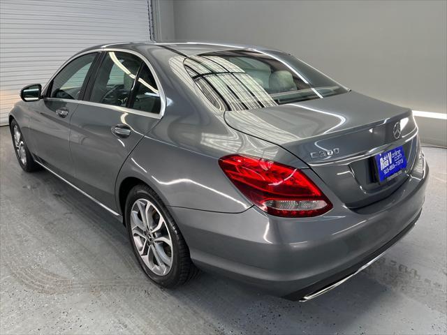 used 2018 Mercedes-Benz C-Class car, priced at $16,995