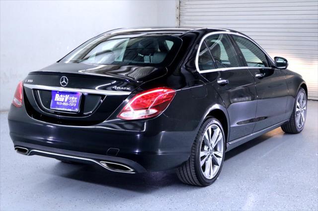 used 2018 Mercedes-Benz C-Class car, priced at $20,995