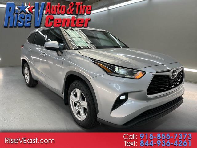 used 2021 Toyota Highlander car, priced at $27,995