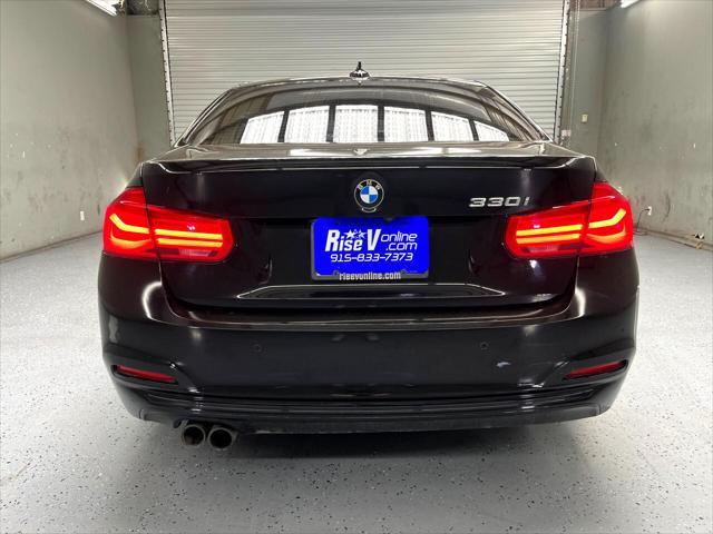 used 2018 BMW 330 car, priced at $19,995