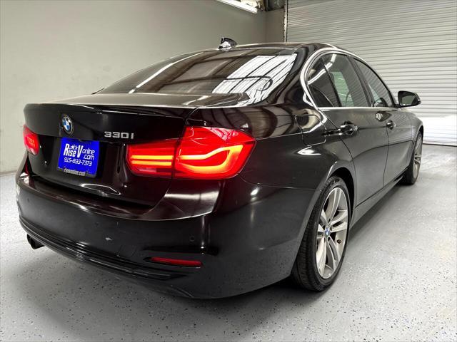 used 2018 BMW 330 car, priced at $19,995