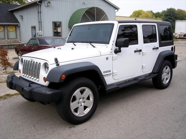 used 2013 Jeep Wrangler Unlimited car, priced at $15,999