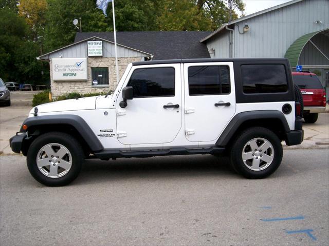 used 2013 Jeep Wrangler Unlimited car, priced at $15,999