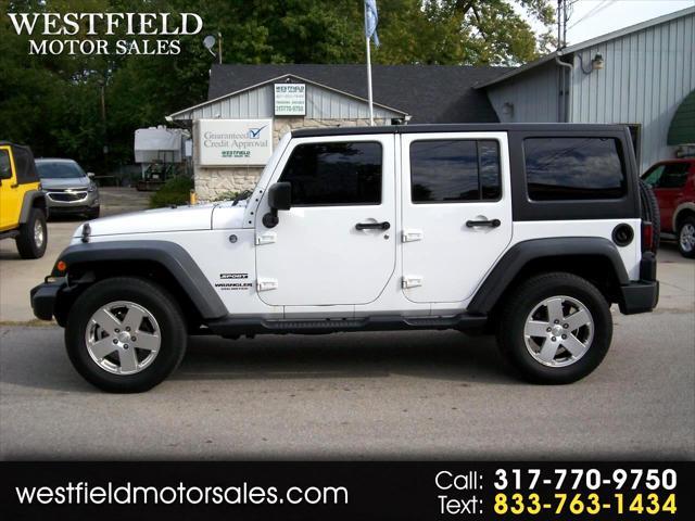 used 2013 Jeep Wrangler Unlimited car, priced at $16,999