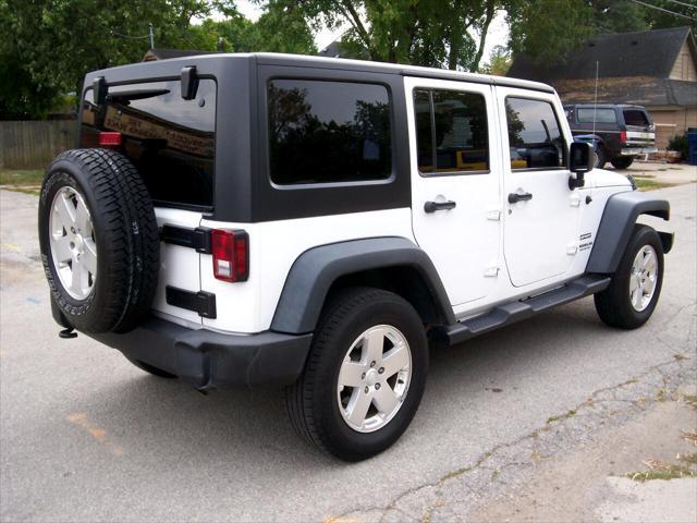 used 2013 Jeep Wrangler Unlimited car, priced at $15,999