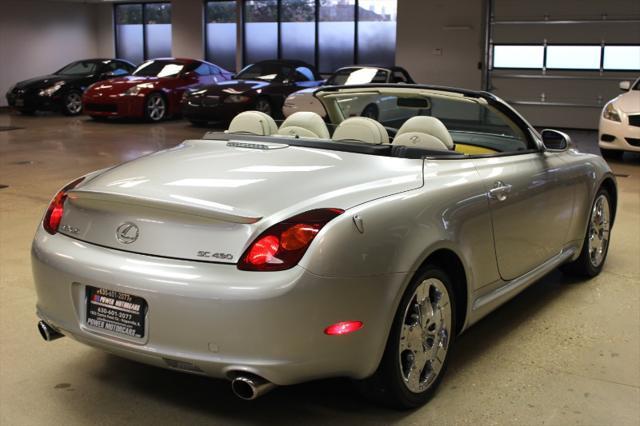 used 2002 Lexus SC 430 car, priced at $18,500