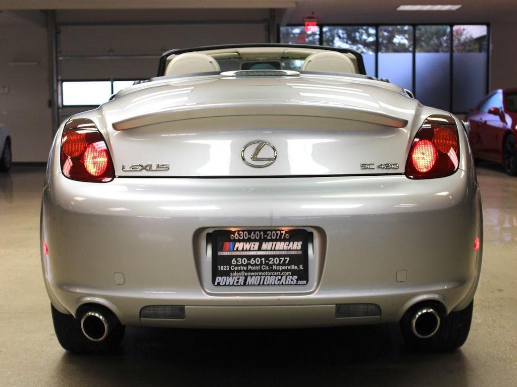 used 2002 Lexus SC 430 car, priced at $17,250