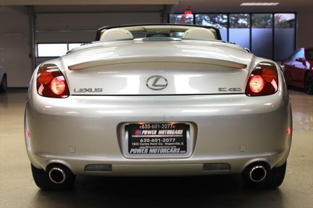 used 2002 Lexus SC 430 car, priced at $18,500
