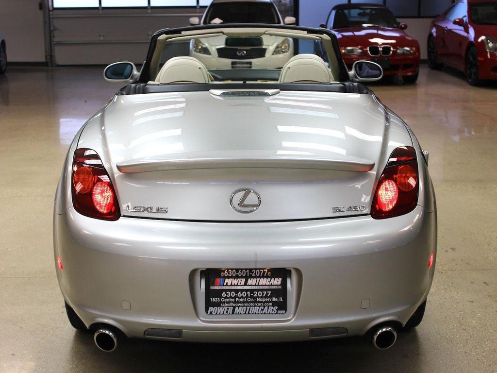 used 2002 Lexus SC 430 car, priced at $17,250